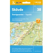 38 Skövde Sverigeserien 1:50 000